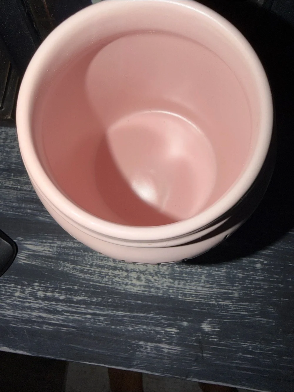 Rae Dunn Pink Ceramic Canister Base - Artisan Collection